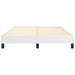 Bed Frame White 135x190 cm 4FT6 Double Faux Leather.