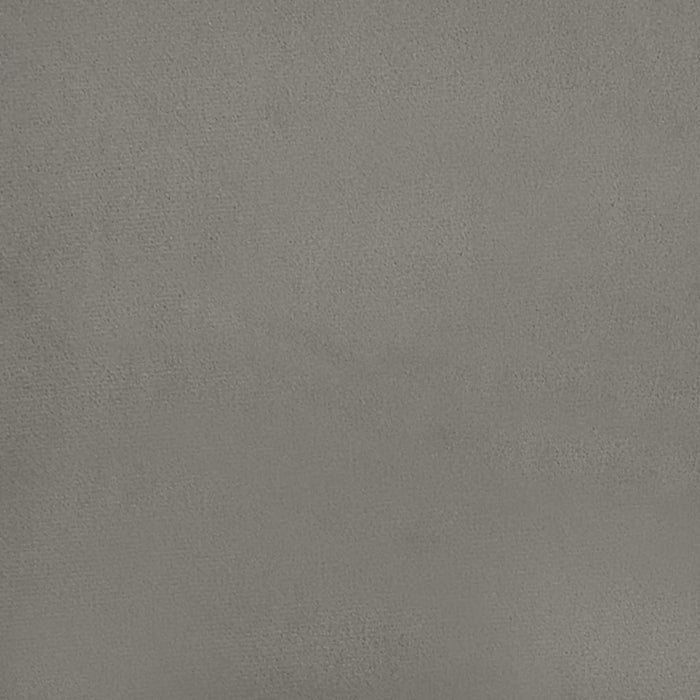 Bed Frame Light Grey 180x200 cm 6FT Super King Velvet.