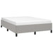 Bed Frame Light Grey 135x190 cm 4FT6 Double Fabric.