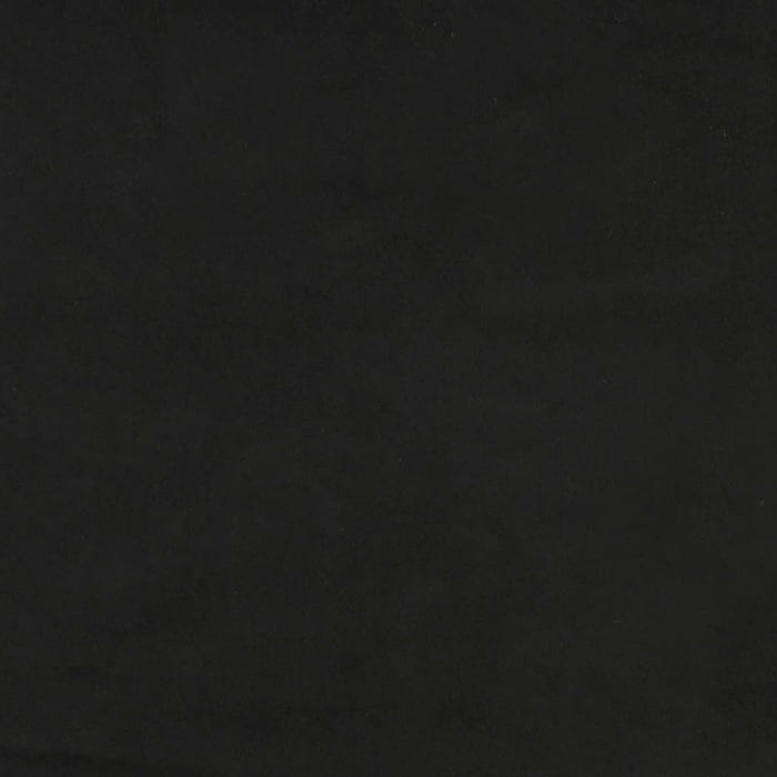 Bed Frame with Headboard Black 90x190cm 3FT Single Velvet.