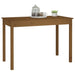 Dining Table Honey Brown 110x55x75 cm Solid Wood Pine.