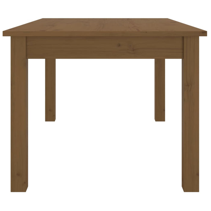 Coffee Table Honey Brown 80x50x40 cm Solid Wood Pine.