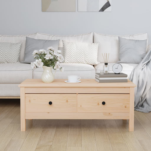 Coffee Table 100x50x40 cm Solid Wood Pine.