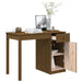 Desk Honey Brown 100x50x75 cm Solid Wood Pine.