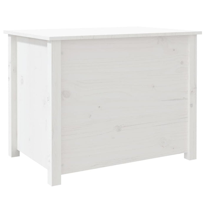 Coffee Table White 71x49x55 cm Solid Wood Pine.