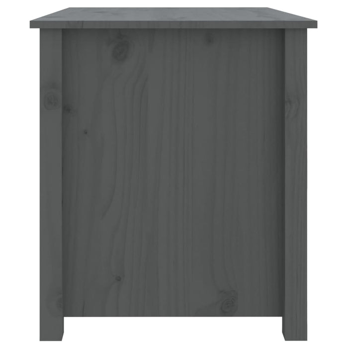 Coffee Table Grey 71x49x55 cm Solid Wood Pine.