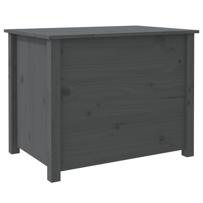 Coffee Table Grey 71x49x55 cm Solid Wood Pine.
