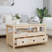 Coffee Table 102x49x55 cm Solid Wood Pine.