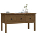 Coffee Table Honey Brown 102x49x55 cm Solid Wood Pine.