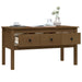 Coffee Table Honey Brown 102x49x55 cm Solid Wood Pine.