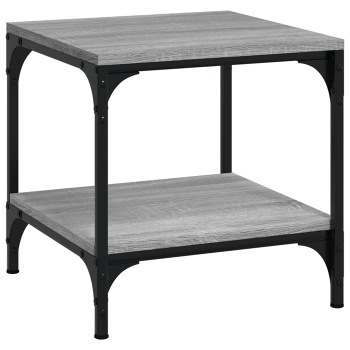 Side Tables 2 pcs Grey Sonoma Engineered Wood 40 cm