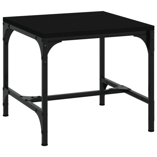 Coffee Table Black 50x50x35 cm Engineered Wood.