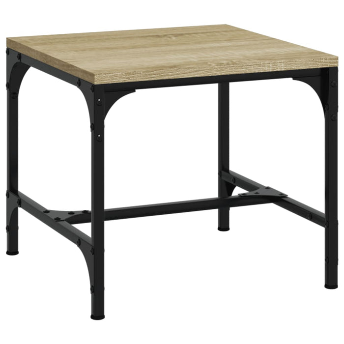 Coffee Table Sonoma Oak 50x50x35 cm Engineered Wood.