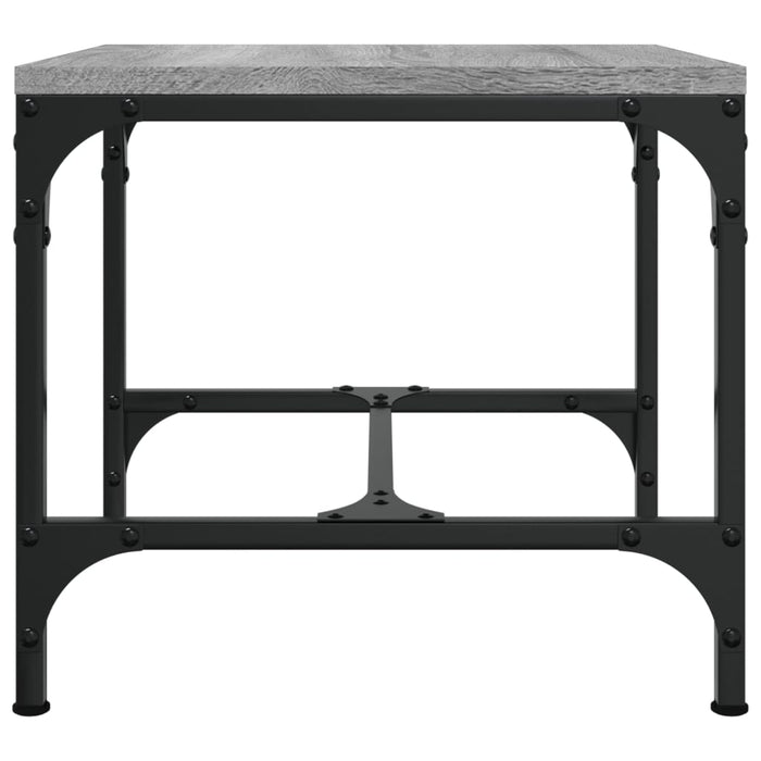 Side Table Grey Sonoma 40x40x35 cm Engineered Wood.
