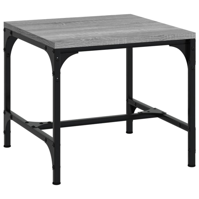 Side Tables 2 pcs Grey Sonoma 40x40x35 cm Engineered Wood.