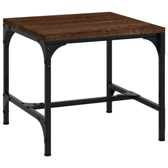 Side Tables 2 pcs Brown Oak 40x40x35 cm Engineered Wood.