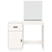 Dressing Table White 95x50x134 cm Solid Wood Pine.