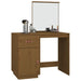 Dressing Table Honey Brown 95x50x134 cm Solid Wood Pine.