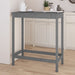 Bar Table Grey 100x50x110 cm Solid Wood Pine.