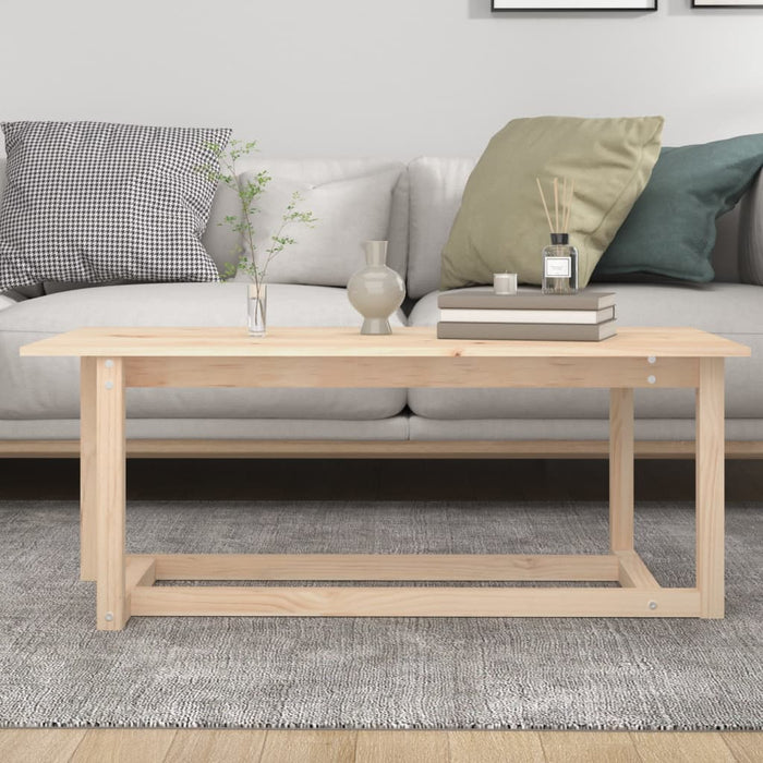Coffee Table 110x55x45 cm Solid Wood Pine.