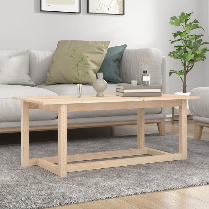 Coffee Table 110x55x45 cm Solid Wood Pine.