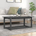 Coffee Table Grey 110x55x45 cm Solid Wood Pine.