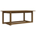 Coffee Table Honey Brown 110x55x45 cm Solid Wood Pine.