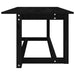 Coffee Table Black 110x55x45 cm Solid Wood Pine.