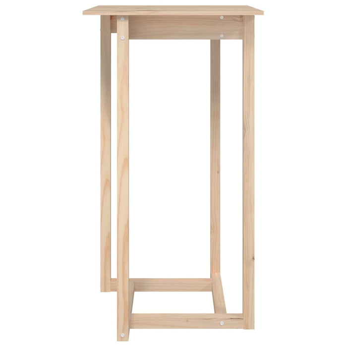 Bar Table 60x60x110 cm Solid Wood Pine.