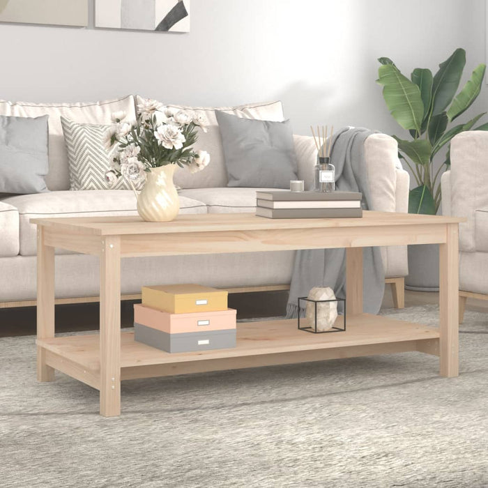 Coffee Table 110x55x45 cm Solid Wood Pine.