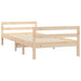Bed Frame 90x190 cm 3FT Single Solid Wood Pine.