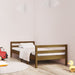 Bed Frame Honey Brown 75x190 cm 2FT6 Small Single Solid Wood Pine.