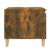 Coffee Table Smoked Oak 100x50x45 cm Engineered Wood.