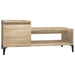 Coffee Table Sonoma Oak 100x50x45 cm Engineered Wood.