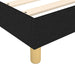 Box Spring Bed Frame Black 90x190 cm 3FT Single Fabric.