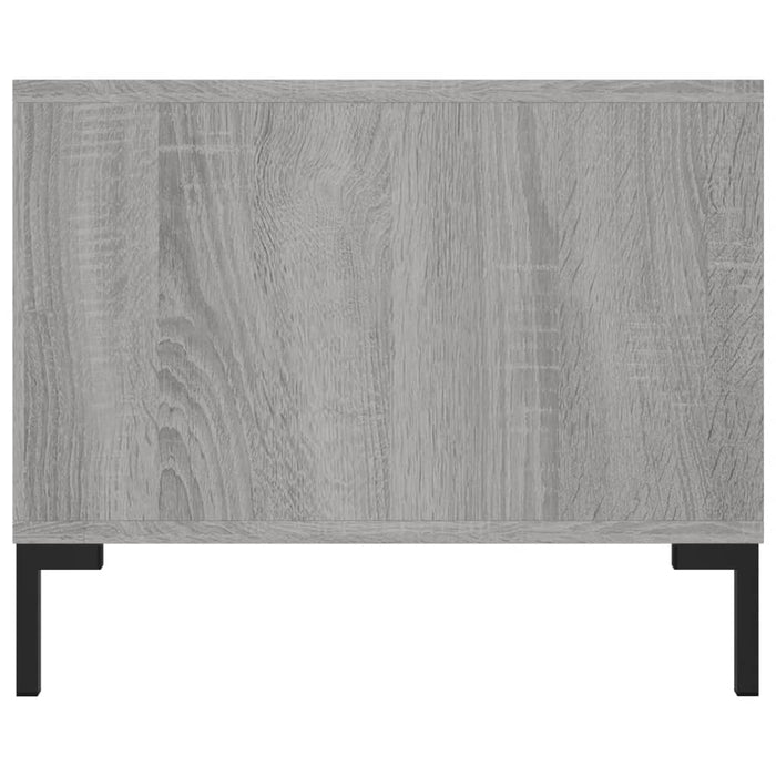 Coffee Table Grey Sonoma Engineered Wood 102 cm
