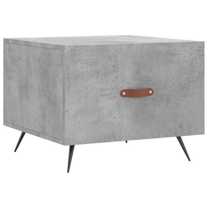 Coffee Tables 2 pcs Concrete Grey 50x50x40 cm Engineered Wood