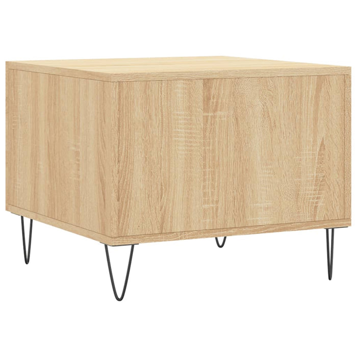 Coffee Tables 2 pcs Sonoma Oak 50x50x40 cm Engineered Wood