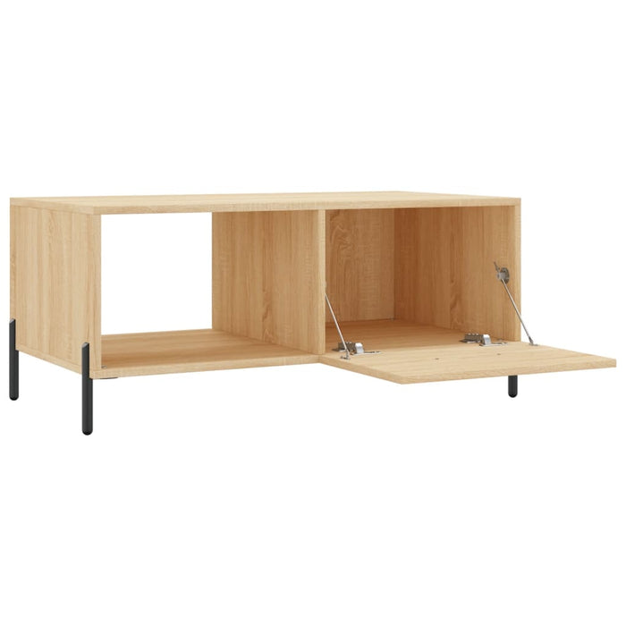Coffee Table Sonoma Oak Engineered Wood 90 cm