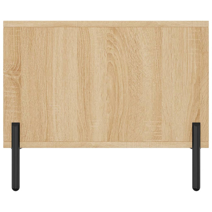 Coffee Table Sonoma Oak Engineered Wood 90 cm