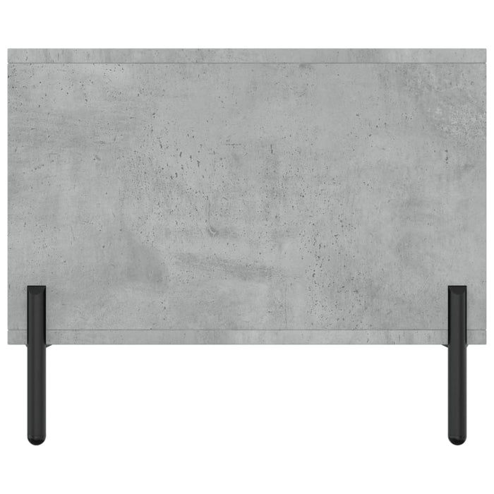 Coffee Table Concrete Grey Engineered Wood 90 cm