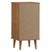 Drawer Cabinet MOLDE Brown 40x35x82 cm Solid Wood Pine.