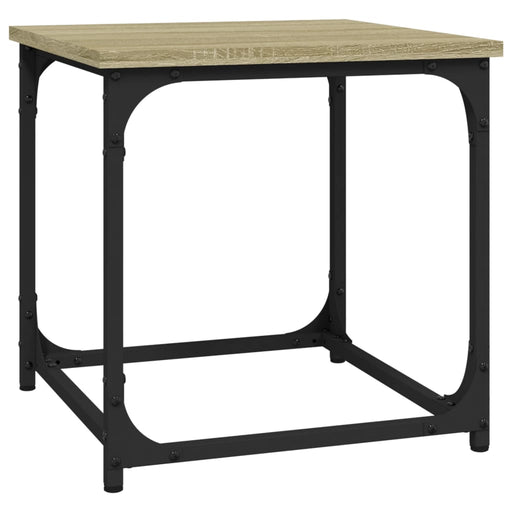 Side Table Sonoma Oak 40x40x40 cm Engineered Wood.