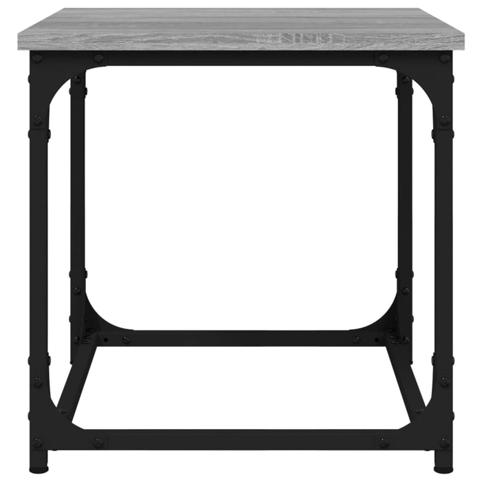 Side Table Grey Sonoma 40x40x40 cm Engineered Wood.