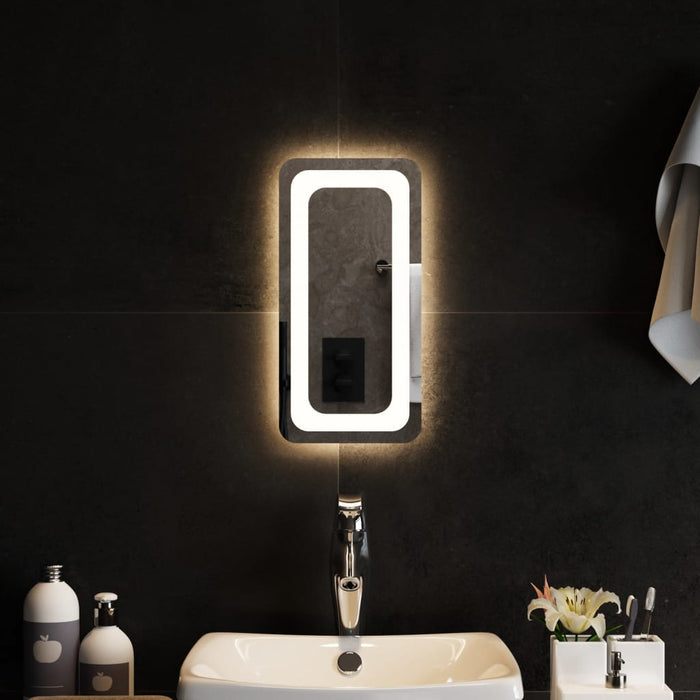 LED Bathroom Mirror 20x40 cm.