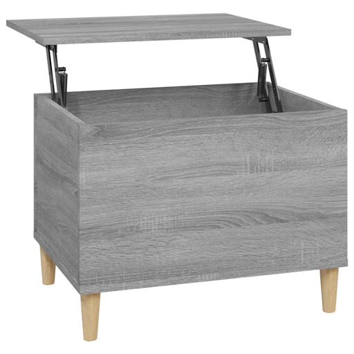 Coffee Table Grey Sonoma 60x44.5x45 cm Engineered Wood.