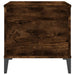 Coffee Table Smoked Oak 60x44.5x45 cm Engineered Wood.