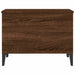 Coffee Table Brown Oak 60x44.5x45 cm Engineered Wood.