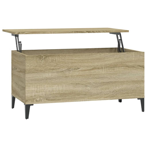 Coffee Table Sonoma Oak 90x44.5x45 cm Engineered Wood.