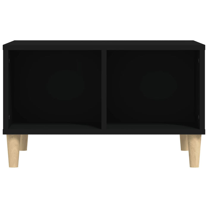 Coffee Table Black 60x50x36.5 cm Engineered Wood.